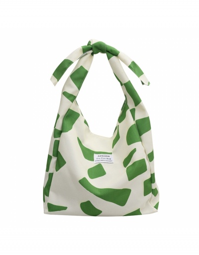 Replica Casual Geometric Pattern Canvas Tote Bag #798668 $10.28 USD for Wholesale