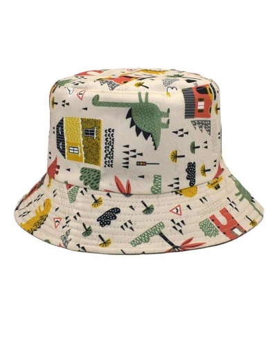 Replica Popular Design Print Bucket Hat For Couple #798669 $10.23 USD for Wholesale