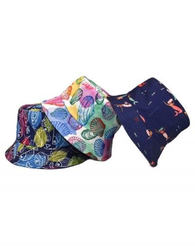 New Colorful Print Reversible Bucket Hat #798670 $9.48 USD, Wholesale Fashion Hats