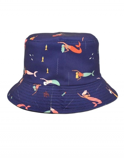 Replica New Colorful Print Reversible Bucket Hat #798670 $9.48 USD for Wholesale