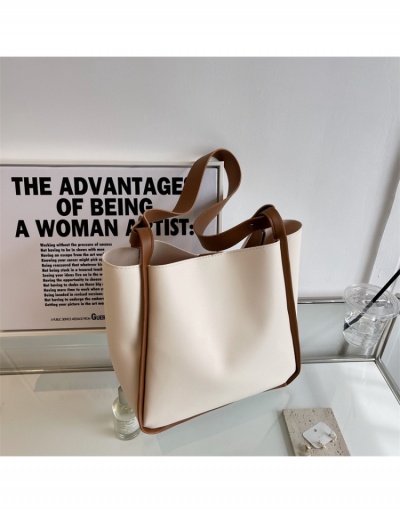  Ins Large Capacity Contrast Color Tote Bag #798673 $9.48 USD, Wholesale Fashion Tote Bag