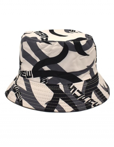 Replica Street Print Reversible Designer Bucket Hat Couple #798680 $8.97 USD for Wholesale