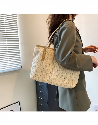 New Woven Patchwork Casual Large Tote Bags #798681 $10.69 USD, Wholesale Fashion Tote Bag