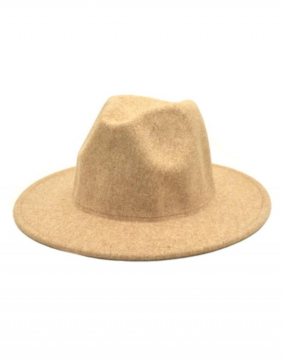 Replica British Style Pure Jazz Woolen Fedora Hat #798682 $18.20 USD for Wholesale