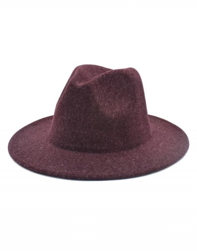 Replica British Style Pure Jazz Woolen Fedora Hat #798682 $18.20 USD for Wholesale