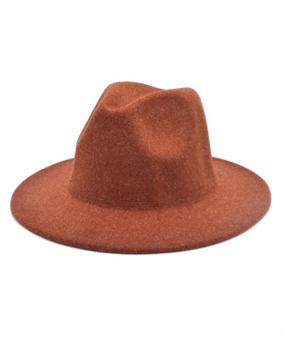 Replica British Style Pure Jazz Woolen Fedora Hat #798682 $18.20 USD for Wholesale