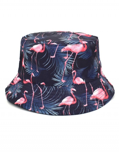 Replica  British Style Animal Leaves Print Reversible Bucket Hat #798690 $8.97 USD for Wholesale