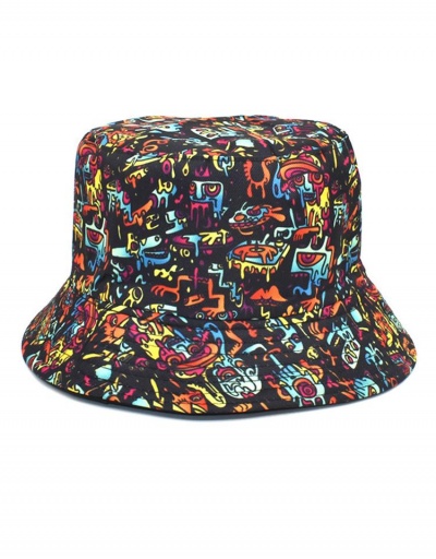 Replica New Cartoon Print Reversible Designer Bucket Hat #798691 $9.66 USD for Wholesale