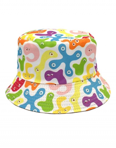 Replica Outdoor Print Unisex Casual Cool Bucket Hats #798697 $8.63 USD for Wholesale