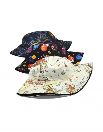 Beach Wear Printed Bucket Hats For Women #798704 $9.34 USD, Wholesale Fashion Hats