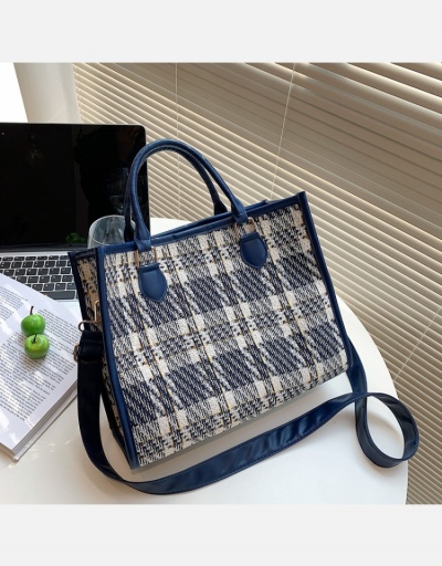  2022 Fashion Plaid Tote Bag #798705 $16.98 USD, Wholesale Fashion Tote Bag