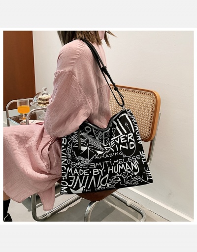 Replica   Fashion Letter Printing  Shoulder Tote Bag #798712 $20.83 USD for Wholesale