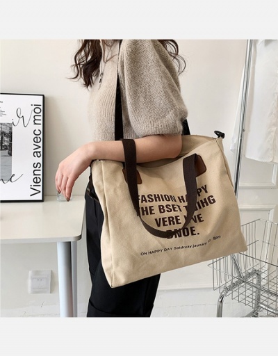  Simple Letter Printed Tote Bag #798714 $9.69 USD, Wholesale Fashion Tote Bag