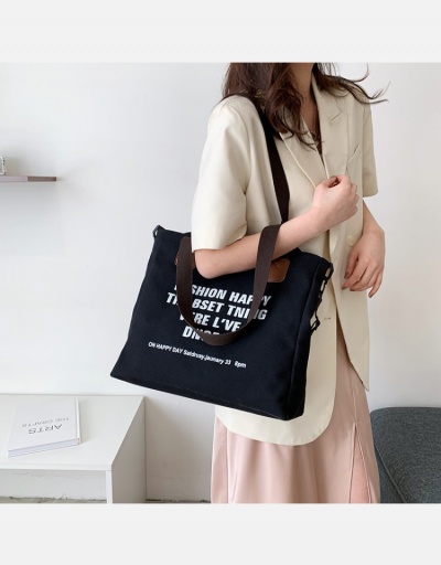 Replica  Simple Letter Printed Tote Bag #798714 $9.69 USD for Wholesale