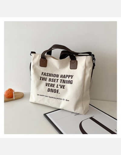 Replica  Simple Letter Printed Tote Bag #798714 $9.69 USD for Wholesale