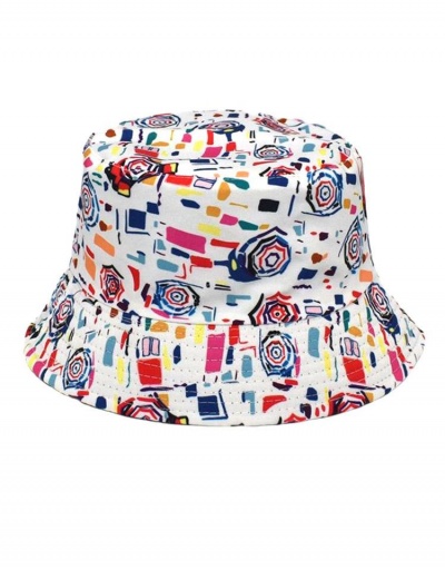 Replica Cotton Graphic Print Hip Hop Unisex Fisherman Hat  #798715 $10.83 USD for Wholesale