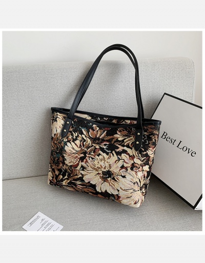 Replica New Retro Fashion High-Capacity Tote Bag Womens #798716 $11.10 USD for Wholesale