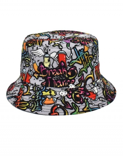 Replica Casual Print Hip Hop Unisex Fisherman Hat  #798717 $10.83 USD for Wholesale