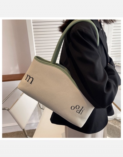 Replica Easy Matching Contrast Color Letter Tote Bag #798723 $21.63 USD for Wholesale