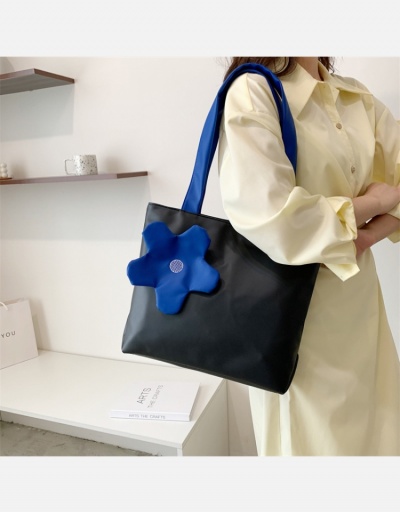 Replica Casual Contrast Color Flower Tote Bags For Women #798732 $10.33 USD for Wholesale