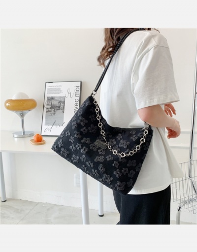 Replica Fashion Solid Color Chain Shoulder Tote Bag #798737 $9.23 USD for Wholesale