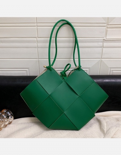 Replica Trending Solid High-Capacity Woven Tote Bag #798741 $26.33 USD for Wholesale