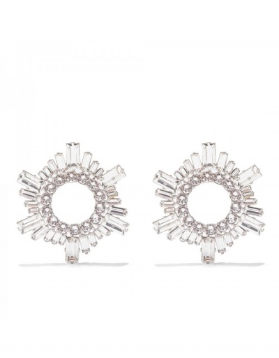 Replica  2022 New Irregular Diamond Earrings #798770 $12.38 USD for Wholesale