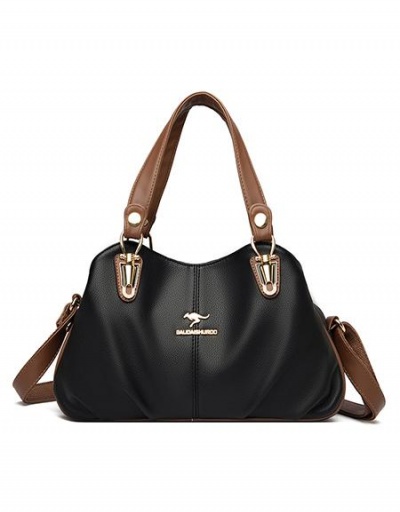 Replica Vintage Solid Ladies Handbag Tote Bag For Work #798772 $37.63 USD for Wholesale