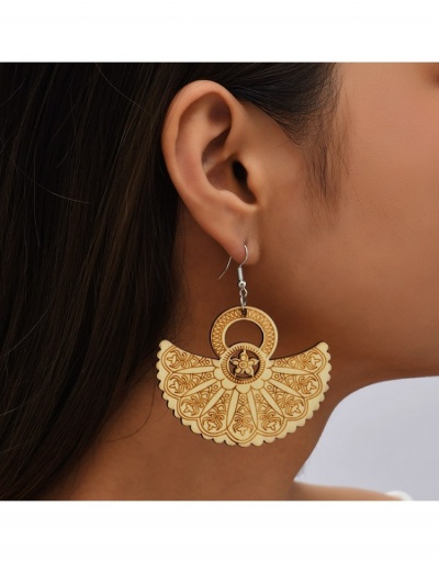 Women Design Metal Drop Earrings  #798777 $4.70 USD, Wholesale Fashion Earrings