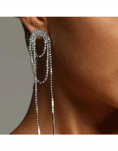  Fashion Rhinestone Shiny Women's Earrings #798781 $10.33 USD, Wholesale Fashion Earrings