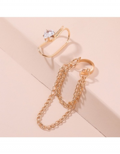 Replica  Simple Rhinestone Hole Ear Bone Clip #798791 $4.47 USD for Wholesale