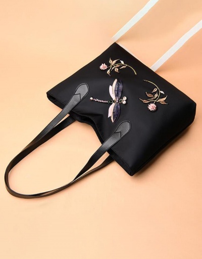 Shopping Oxford Embroidery Tote Bag For Women #798799 $18.20 USD, Wholesale Fashion Tote Bag