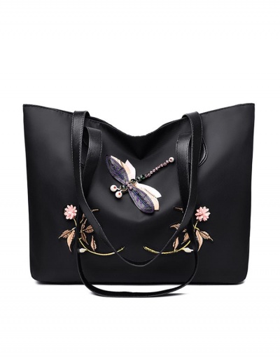 Replica Shopping Oxford Embroidery Tote Bag For Women #798799 $18.20 USD for Wholesale