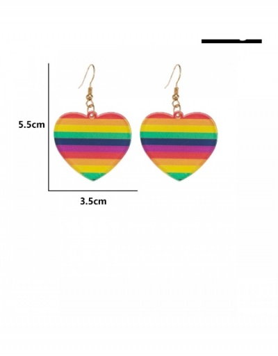 Replica  Fashion Rainbow Love Multi-color Ear Hook #798800 $7.14 USD for Wholesale