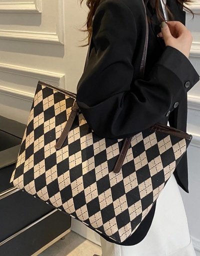 Replica Contrast Color Travel Tote Bag For Women #798803 $10.03 USD for Wholesale