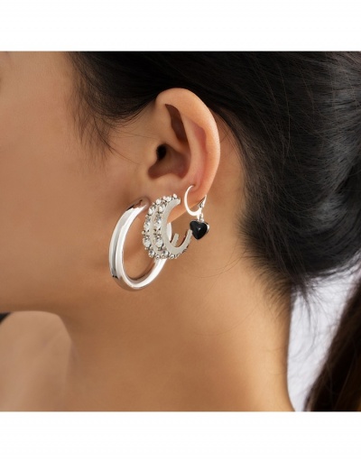  Heart Simple Fashion Versatile Earrings For Women #798806 $6.16 USD, Wholesale Fashion Earrings