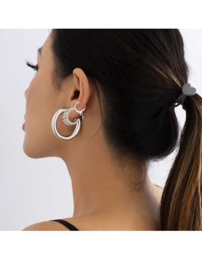 Replica  Heart Simple Fashion Versatile Earrings For Women #798806 $6.16 USD for Wholesale