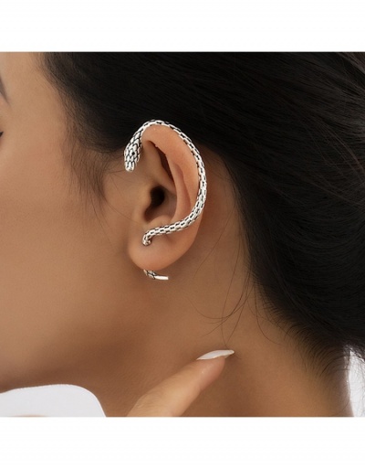  Minority Simple Design Sense Snake-Shaped Women's Earring #798808 $5.35 USD, Wholesale Fashion Earrings