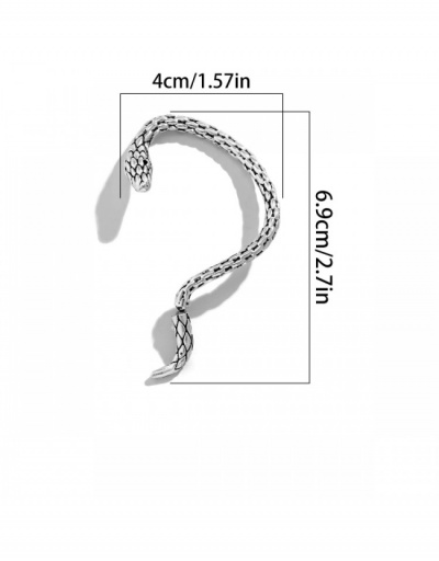 Replica  Minority Simple Design Sense Snake-Shaped Women's Earring #798808 $5.35 USD for Wholesale