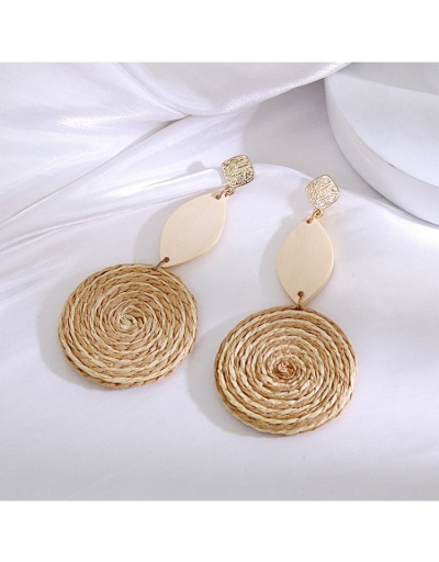  European Elegant Weave Women's Earrings #798812 $8.12 USD, Wholesale Fashion Earrings