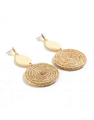 Replica  European Elegant Weave Women's Earrings #798812 $8.12 USD for Wholesale