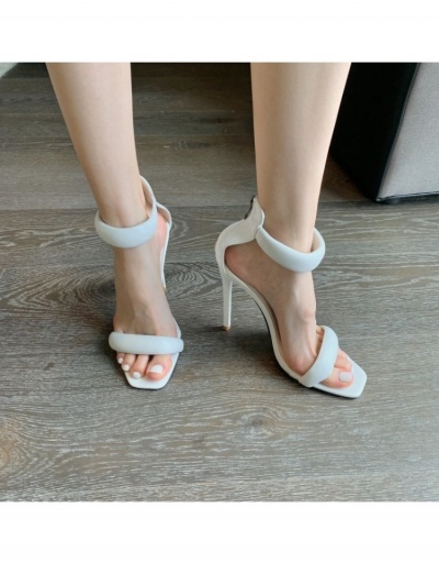 New Stylish Solid Ankle Strap Heels Stilettos  #798824 $44.91 USD, Wholesale Fashion Heels