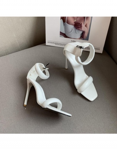 Replica New Stylish Solid Ankle Strap Heels Stilettos  #798824 $44.91 USD for Wholesale