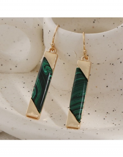 Korean Fashion Color Block Elegant Women's Earrings #798827 $6.59 USD, Wholesale Fashion Earrings