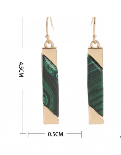 Replica Korean Fashion Color Block Elegant Women's Earrings #798827 $6.59 USD for Wholesale