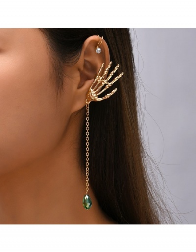  Fashion Personalized Long PalmSkull Earring   #798832 $4.89 USD, Wholesale Fashion Earrings