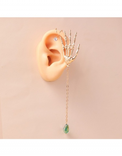 Replica  Fashion Personalized Long PalmSkull Earring   #798832 $4.89 USD for Wholesale