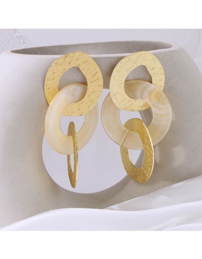 Replica New Hollowed Out Alloy Material Sexy Earrings #798852 $7.83 USD for Wholesale