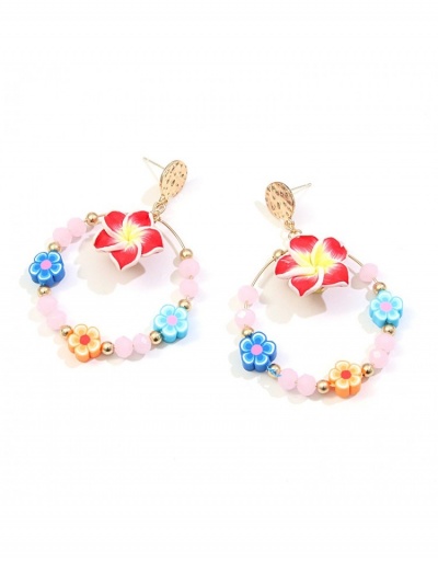 Replica  Simple Design Flower Fresh Earrings #798861 $7.83 USD for Wholesale