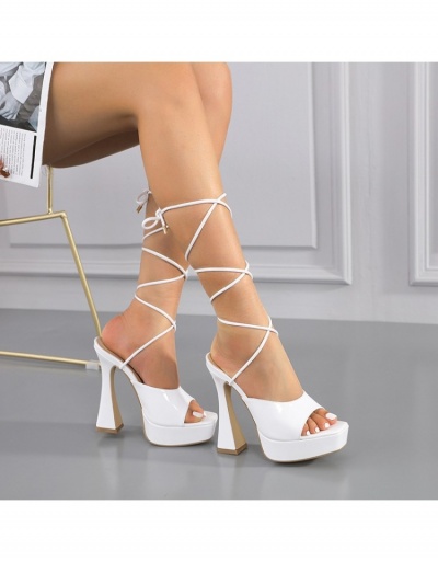 New Sexy Ankle Strap Super High Heels  #798862 $48.55 USD, Wholesale Fashion Heels